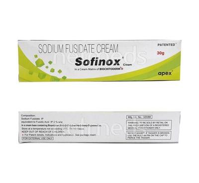 Sofinox Cream 30gm - Skin Infections-Toa