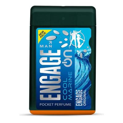 Engage On Man Pocket Perfume - Cool Marine 17 ml - Men Perfumes (Edt/Edp)