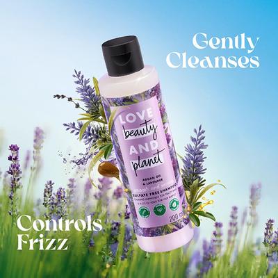 Love Beauty And Planet Argan Oil and Lavender Sulfate Free Smooth and Serene Shampoo 400 ml - Shampoos