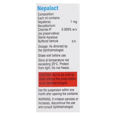Nepalact Eye Drops 5ml - Eye conditions-Oph