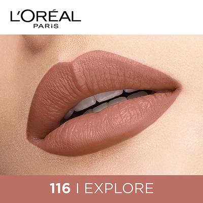 L'Oreal Paris Rouge Signature Matte Liquid Lipstick,116 I Explore 7 Gm - Lipsticks