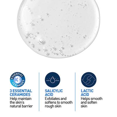 CeraVe SA Smoothing Cleanser For Dry, Rough & Bumpy Skin, Face wash with Salicylic Acid & Ceramides 236 ml - Face Washes