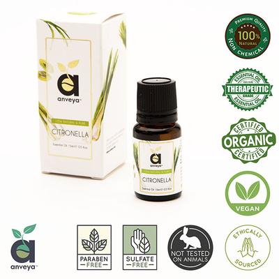 Anveya Citronella Essential Oil 15 ml - Essential Oils