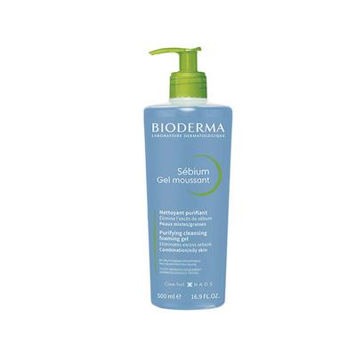 Bioderma Sebium Face And Body Wash Moussant Purifying Cleansing Gel 500 ml - Scrubs & Exfoliants