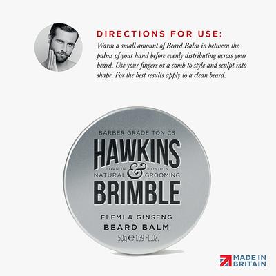 Hawkins & Brimble-Beard Balm 50 gm - Beard Balm