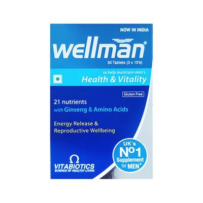 WELLMAN GLUTEN FREE Tablet 30's - Supplements-Vam