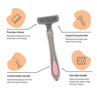 Sanfe Shea Butter Body Razor 3's - Hair Removal Accessories