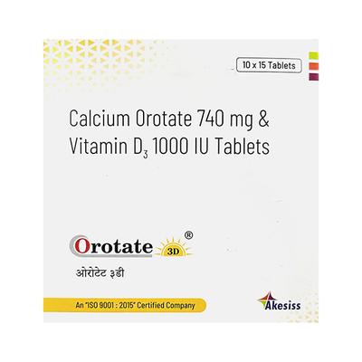 OROTATE 3D Tablet 15's - Supplements-Cal