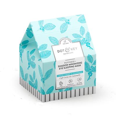 Dot & Key Puffiness + Shadow Minimizing Eye Sleeping Mask - Coffee Cherry & Chamomile 35 ml - Masks & Peels