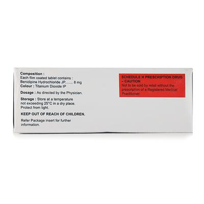 BENEPACK 8mg Tablet 15's - Hypertension-Cal