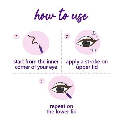 Plum NaturStudio All-Day-Wear Kohl Kajal Gemstone Green with FREE SHARPENER 1 gm - Kajal & Kohls