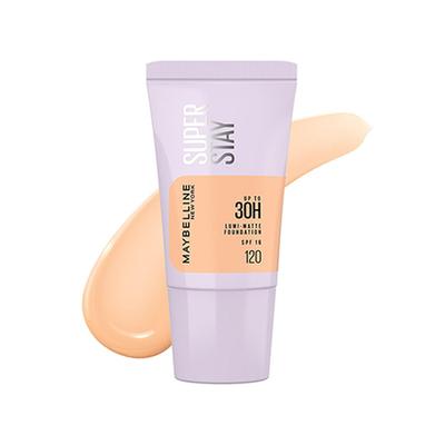 Maybelline New York Super Stay Lumi Matte Liquid Foundation, 30HR Long Lasting, 120 18 ml - Foundation