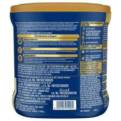 Ensure Strength Pro Plus Powder - Vanilla Delight Flavour 400 g - Daily Health Drinks