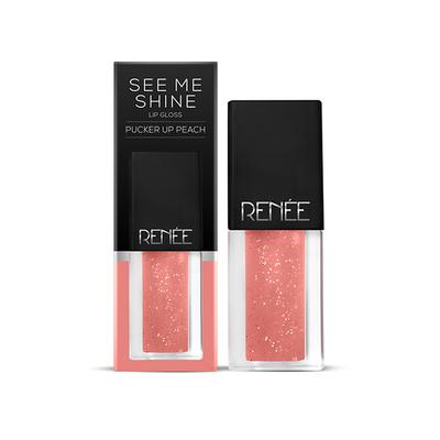 RENEE See Me Shine Lip Gloss - Pucker Up Peach 2.5 ml - Lip Glosses