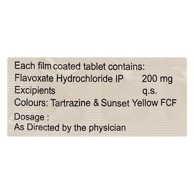 FLAVOTARY 200 Tablet 15's - Bladder And Prostate Disorders-Dru