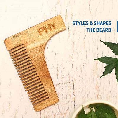 Phy Neem Beard Styling Comb 20 gm - Beard Comb
