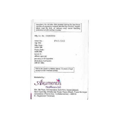 ROSYCAP GOLD 20/150 Capsule 15's - Blood Clot-Ant