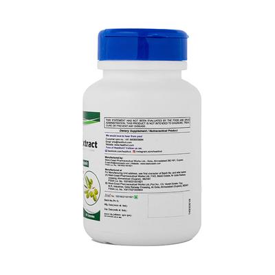 Healthvit Olive Leaf Extract (20% Powerful Oleuropein) 700 mg - Capsules 60's - Herbal Dietary Supplement