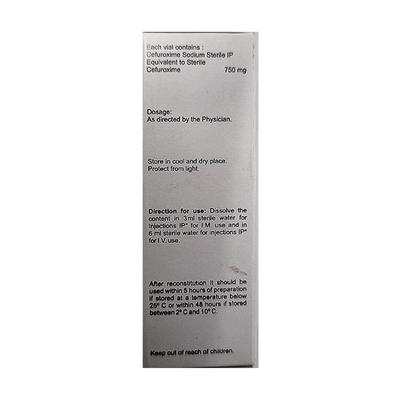 ORATIL 750 Injection 1's - Bacterial Infections-Cep
