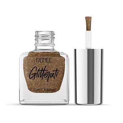 RENEE Glitterati Nail Paint - Copper Crush 10 ml - Nail Polish