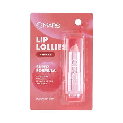 MARS Lip Lollies Lip Balm - Cherry 3.2 gm - Lipstick Primers & Plumpers
