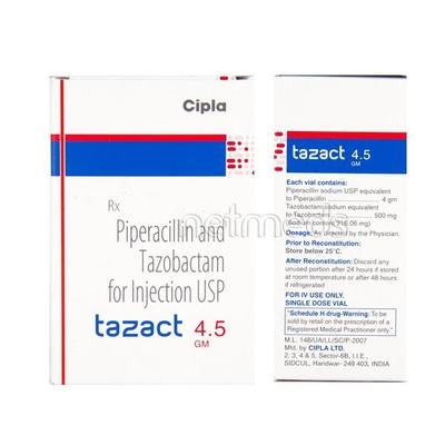 Tazact 4.5gm Injection 1'S - Bacterial Infections-Pen