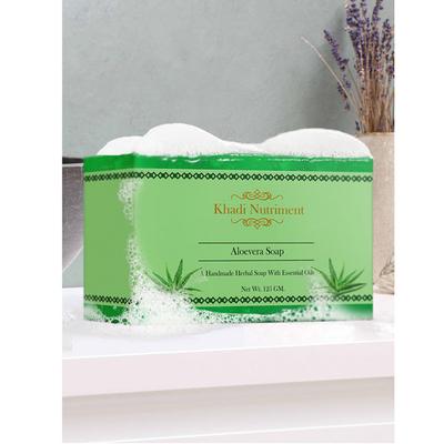 Nutriment, Khadi Nutriment Aloevera Soap 125 gm - Soaps