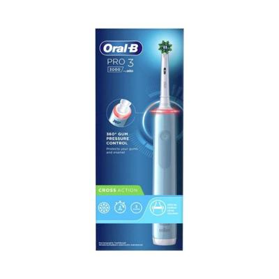 Oral B Pro 3 Electric Toothbrush, 3 modes with Triple pressure control, replaceable brush head included 268 gm - Toothbrushes