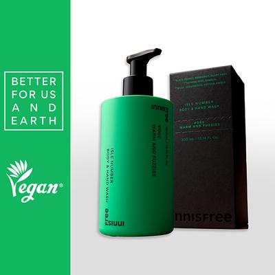 Innisfree Isle Number Body & Hand Wash (Warm And Fuzzies) 300 ml - Shower Gels & Body Wash