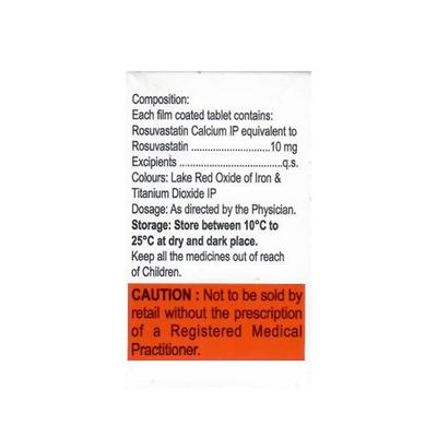 CREVAST 10 Tablet 15's - High Cholesterol-Dys