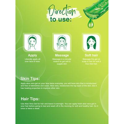 Spantra Aloevera Gel 300 ml - Face Gels
