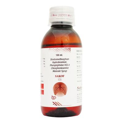 SAKOF Syrup 100ml - Cough And Cold-Cou