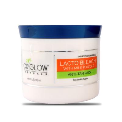 OxyGlow Herbals Lacto Bleach With Milk Powder 200gm - Face Bleach