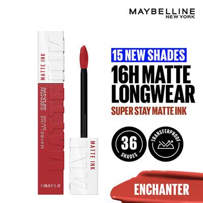 Maybelline New York Super Stay Matte Ink Liquid Lipstick 380 Enchanter 5 ml - Lipsticks