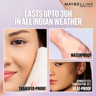 Maybelline New York Super Stay Lumi-Matte Liquid Foundation 30H Longwear Yet Light-As-Air, 330 35 ml - Foundation