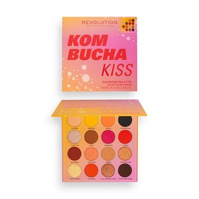 Makeup Revolution Hot Shot Eyeshadow Kombucha Kiss Palette 16 gm - Eye Shadow Palettes