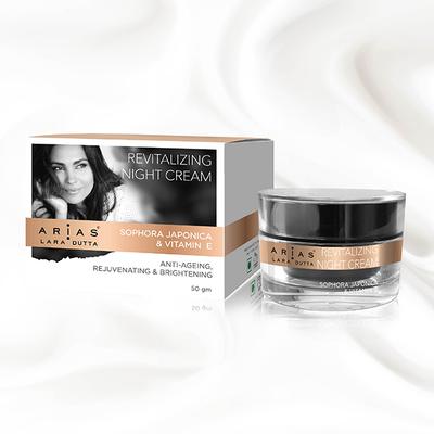 Arias By Lara Dutta Revitalizing Night Cream 50 gm - Night Cream