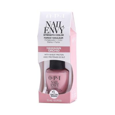 O.P.I NAIL ENVY STRENGTH + COLOR HAWAIIAN ORCHID NT220 15 ml - Nail Polish