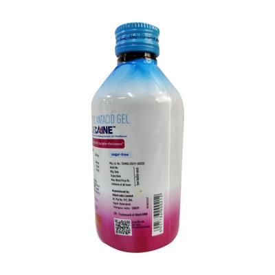 DIGECAINE SUGAR FREE FRUIT PUNCH FLAVOUR Gel(Oral) 200ml - Ulcer/Reflux/Flatulence-Aaa