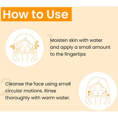 Earth Rhythm Exfoliating Face Cleanser With AHAs & BHAs 100 gm - Face Washes