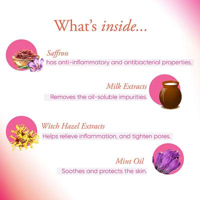 Global Beauty Secrets Indian Milk and Saffron Toner 100 ml - Toners