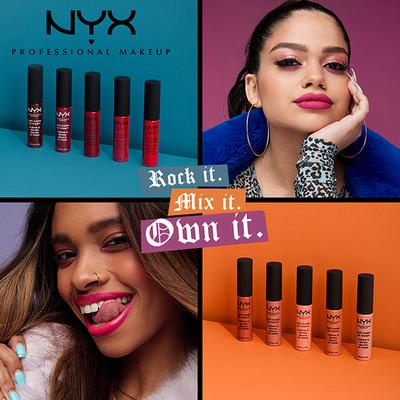 NYX Professional Makeup Soft Matte Lip Cream - Budapest 8 ml - Liquid Lipsticks