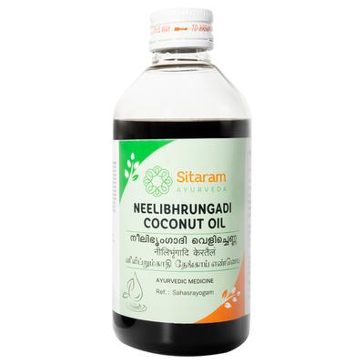 Sitaram Ayurveda Neelibhrungadi Coconut Oil 200 ml - Speciality Medicines