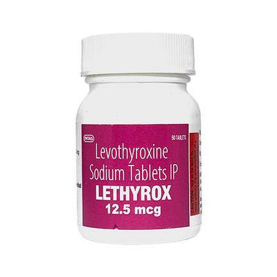 Lethyrox 12.5Mcg Tablet 50'S - Hypothyroidism