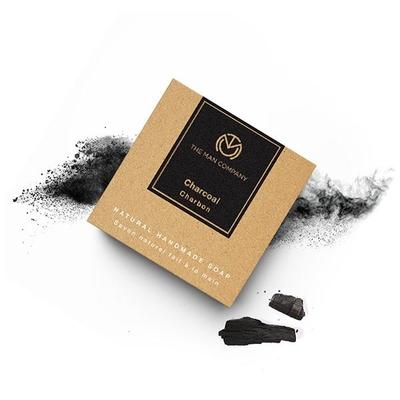 The Man Company Charcoal Charbon Natural Handmade Soap 125 gm - Soaps