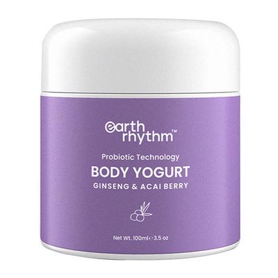 Earth Rhythm Ginseng & Acai Berry Body Yogurt 180 gm - Body Butter