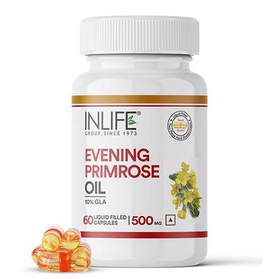INLIFE Evening Primrose Oil 500 mg Capsules 60's - Women Health