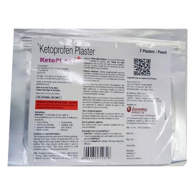 KETOPLAST + Plaster 7's - Pain relief-Nsa