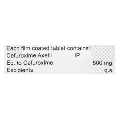 CEFUKAM 500 Tablet 6's - Bacterial Infections-Cep