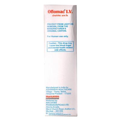 OFLOMAC IV Infusion 100ml - Bacterial Infections-Qui